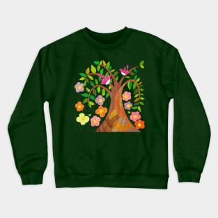 Birds and Bees and Flowers and Trees Crewneck Sweatshirt